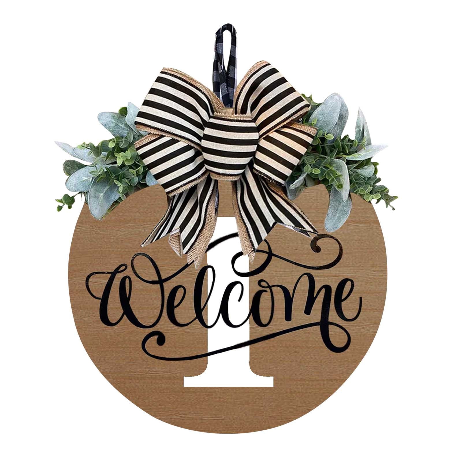 Darzheoy Initial Last Name Year Round Front Door Wreath Darzheoy Initial Last Name Year Round Front Door Wreath