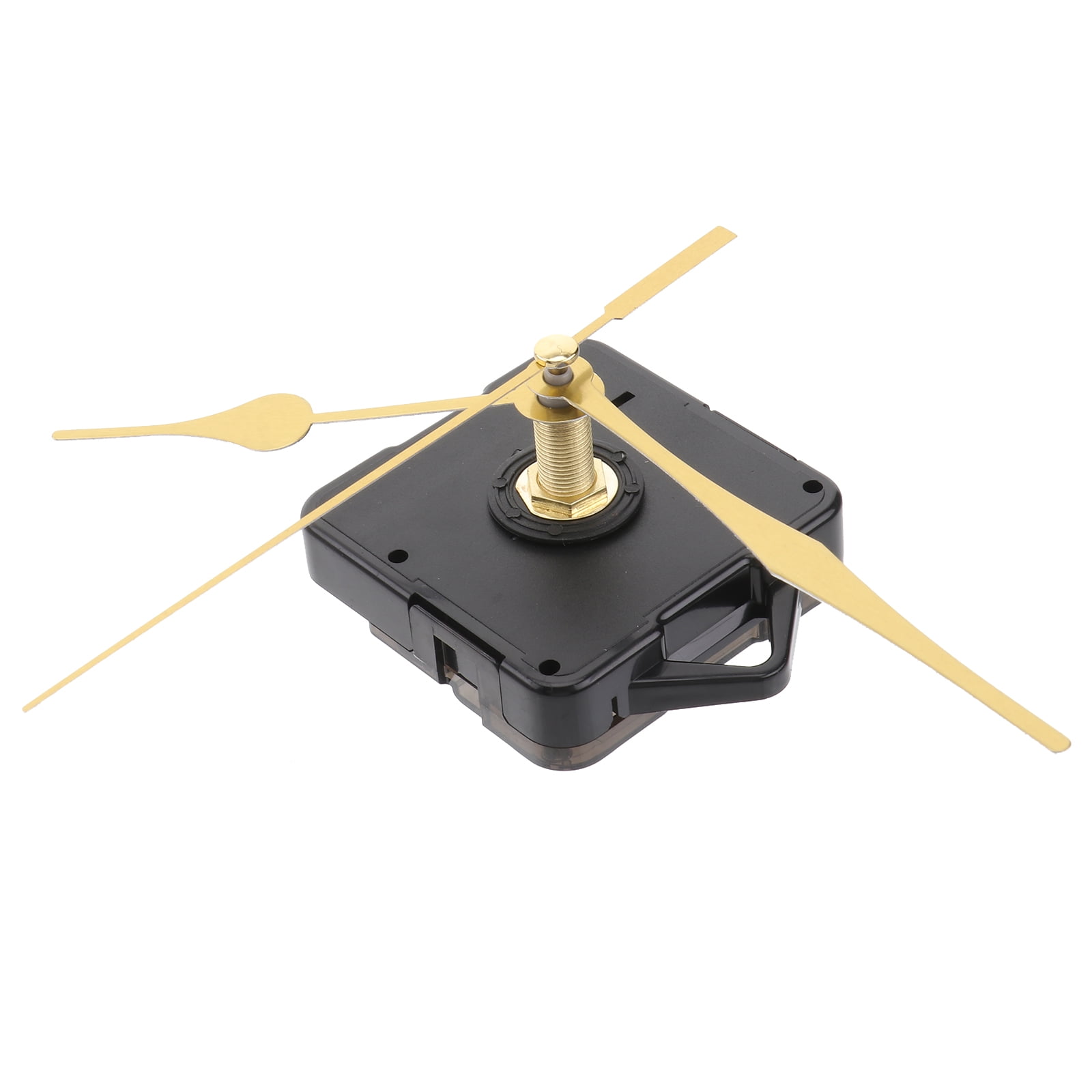 Silent Quartz Clock Movement Replacement Kit with Thread Shaft 11mm Clock Mechanism Parts No Battery Included
