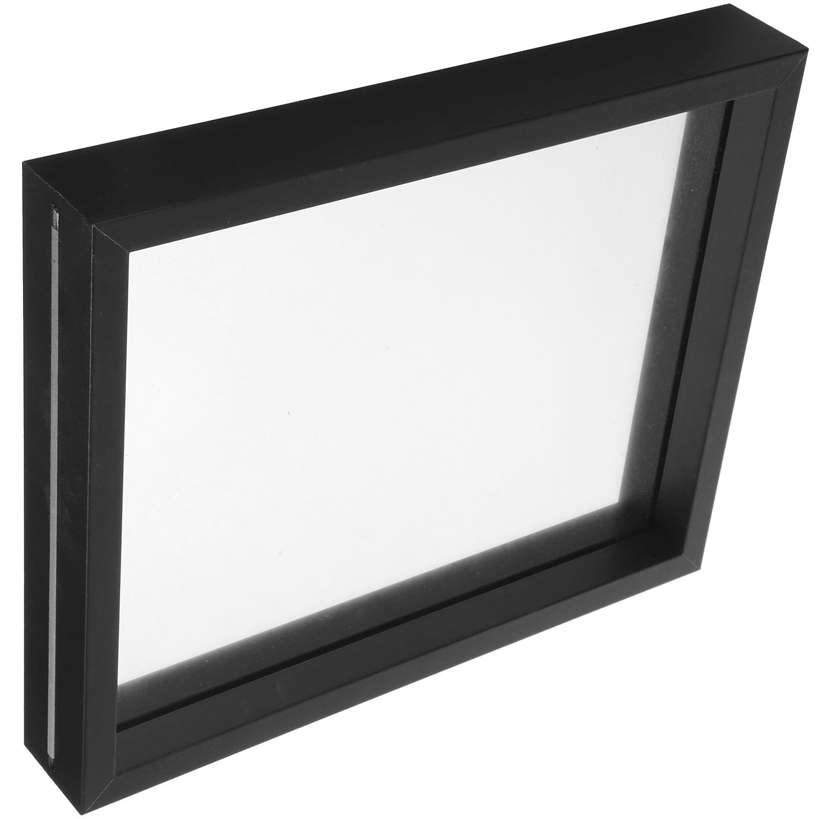 SKISUNO Double-Sided Glass Photo Frame 10.5x8.3in Clear Transparent Picture Frame Set of 1