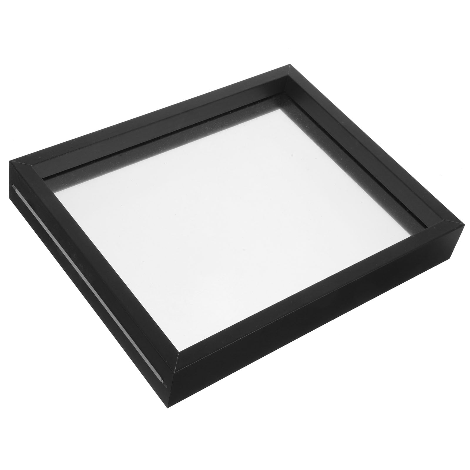 SKISUNO Double-Sided Glass Photo Frame 10.5x8.3in Clear Transparent Picture Frame Set of 1