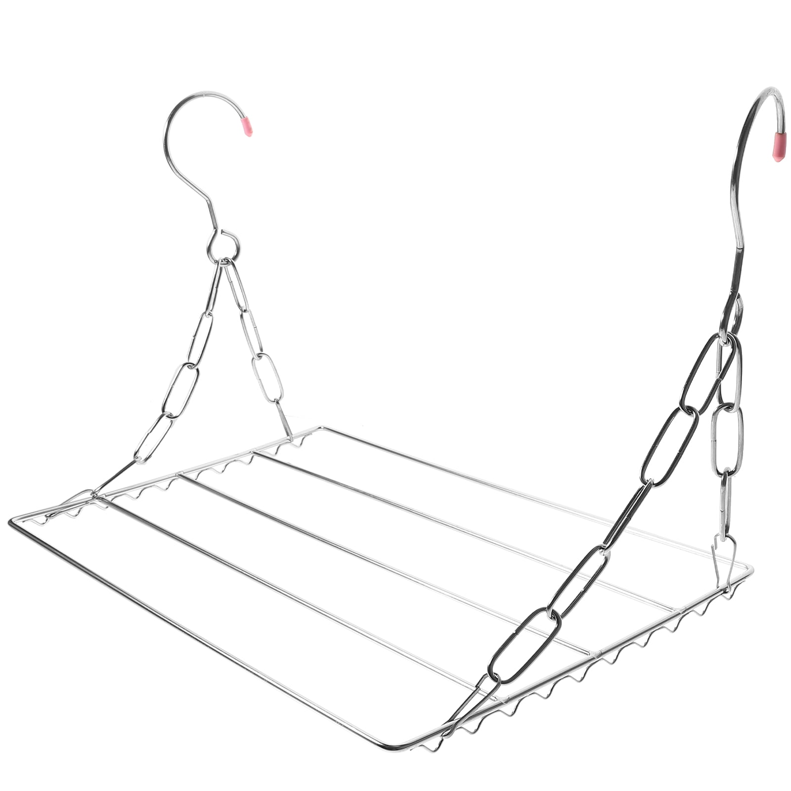 HOOWIFFY Minimalist Clothes Drying Rack with Windproof Design