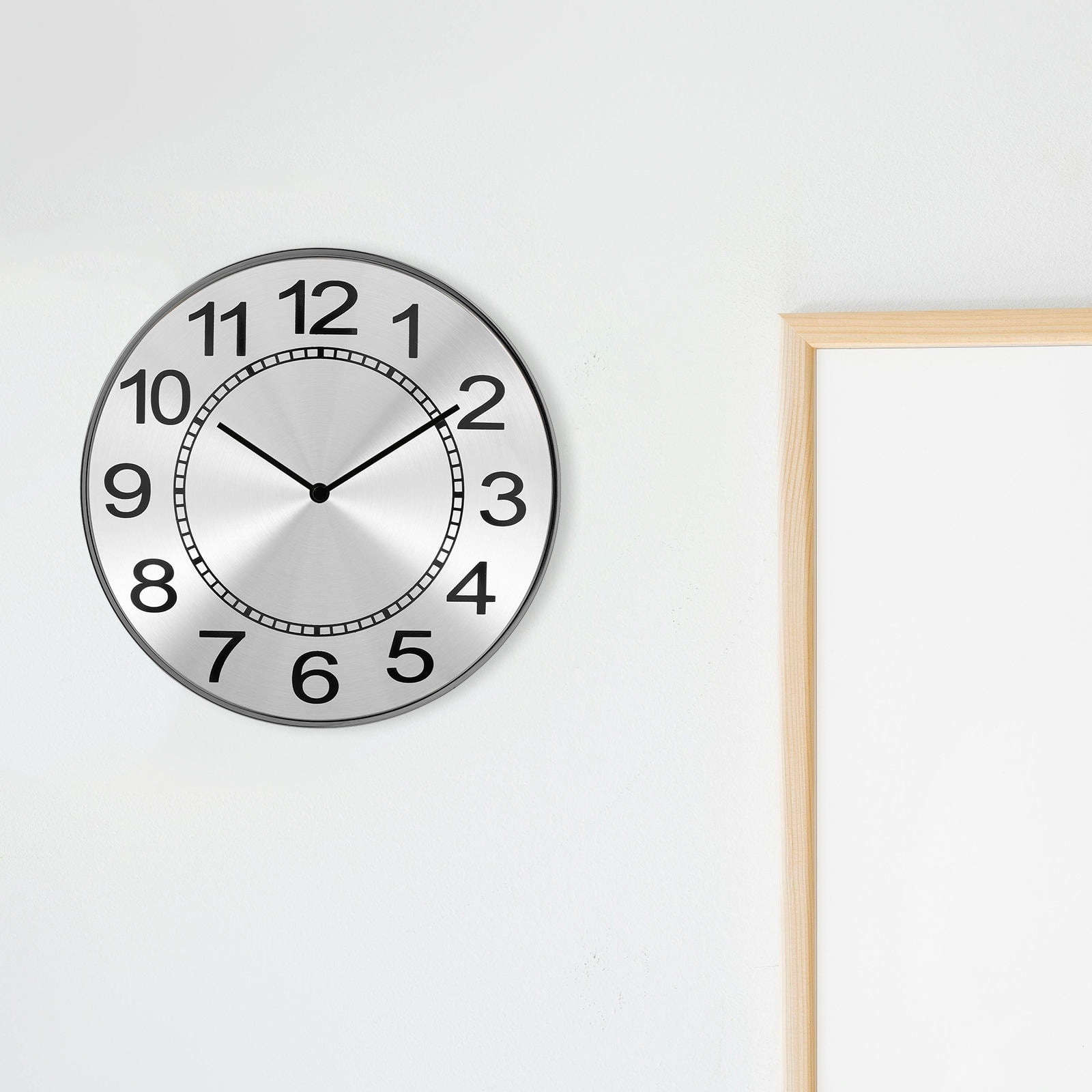 HOOWIFFY Aluminum Clock Face Replacement Dial for Wall Clocks