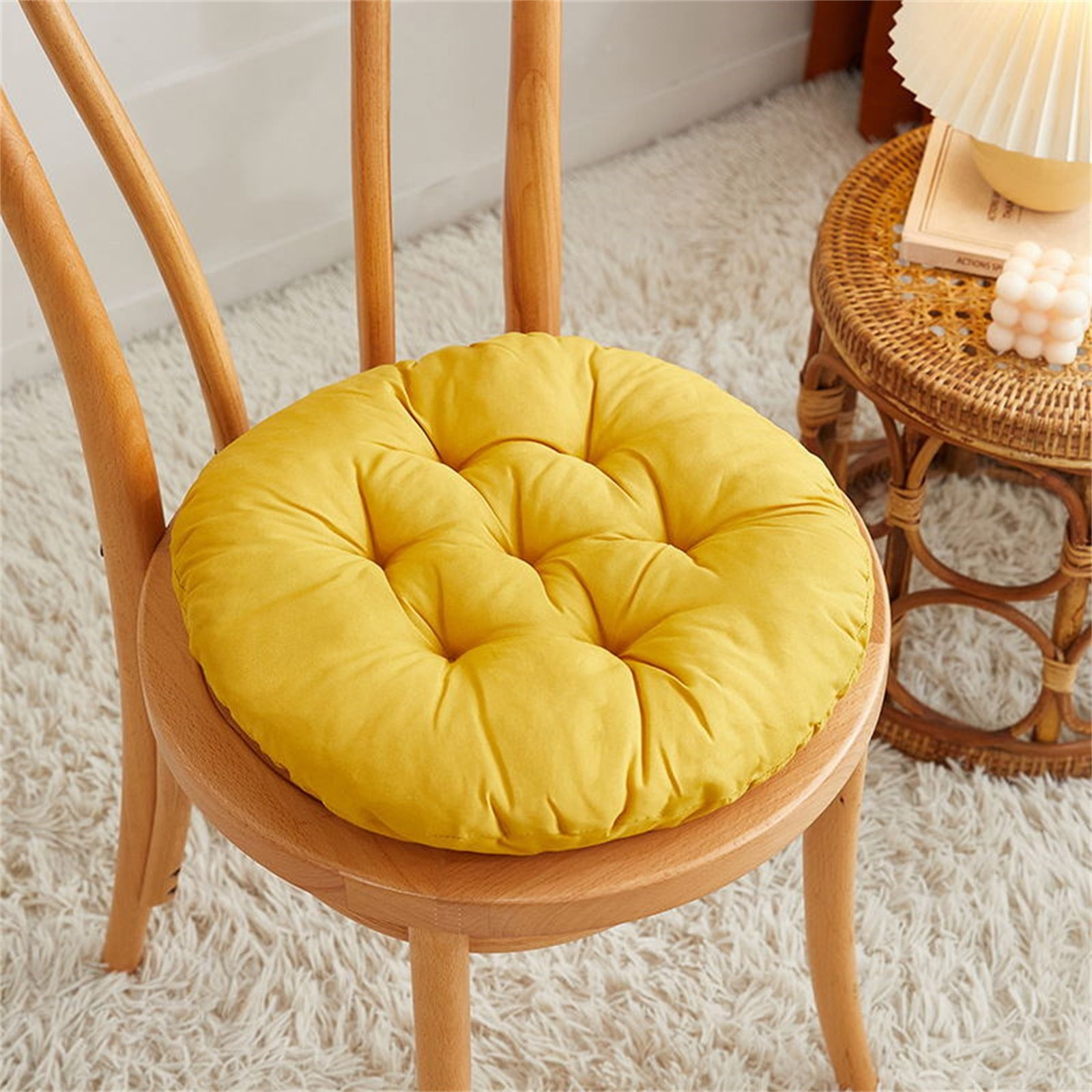 Darzheoy Round Seat Cushion Chair Pads for Kitchen Dining Chairs Darzheoy Round Seat Cushion Chair Pads for Kitchen Dining Chairs