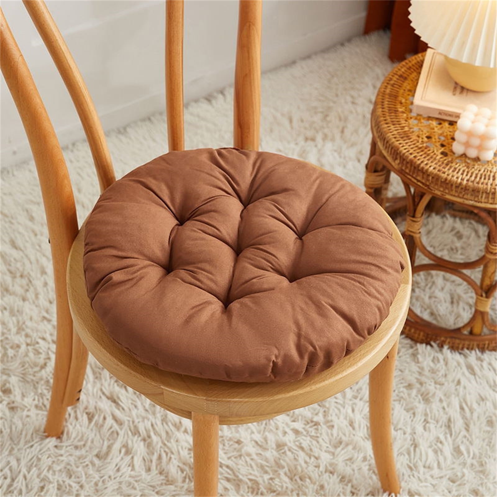 Darzheoy Round Seat Cushion Chair Pads for Kitchen Dining Chairs Darzheoy Round Seat Cushion Chair Pads for Kitchen Dining Chairs