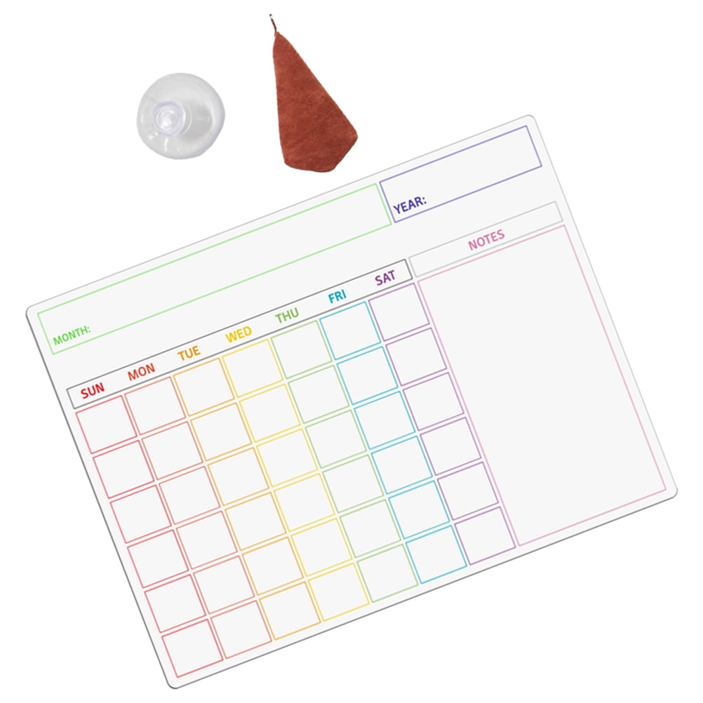 HOOWIFFY Magnetic Whiteboard Erasable Note Boards for Refrigerator