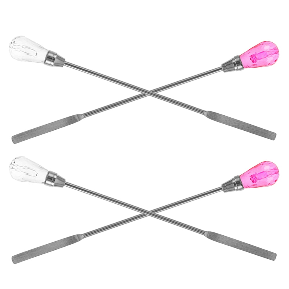 HOOWIFFY 4-Pack Metal Wax Stirring Sticks for Candle Making HOOWIFFY 4-Pack Metal Wax Stirring Sticks for Candle Making
