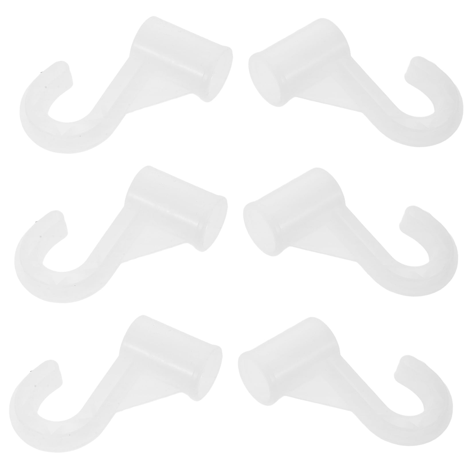 HOOWIFFY Wardrobe Accessories Closet Pole Bracket Hooks