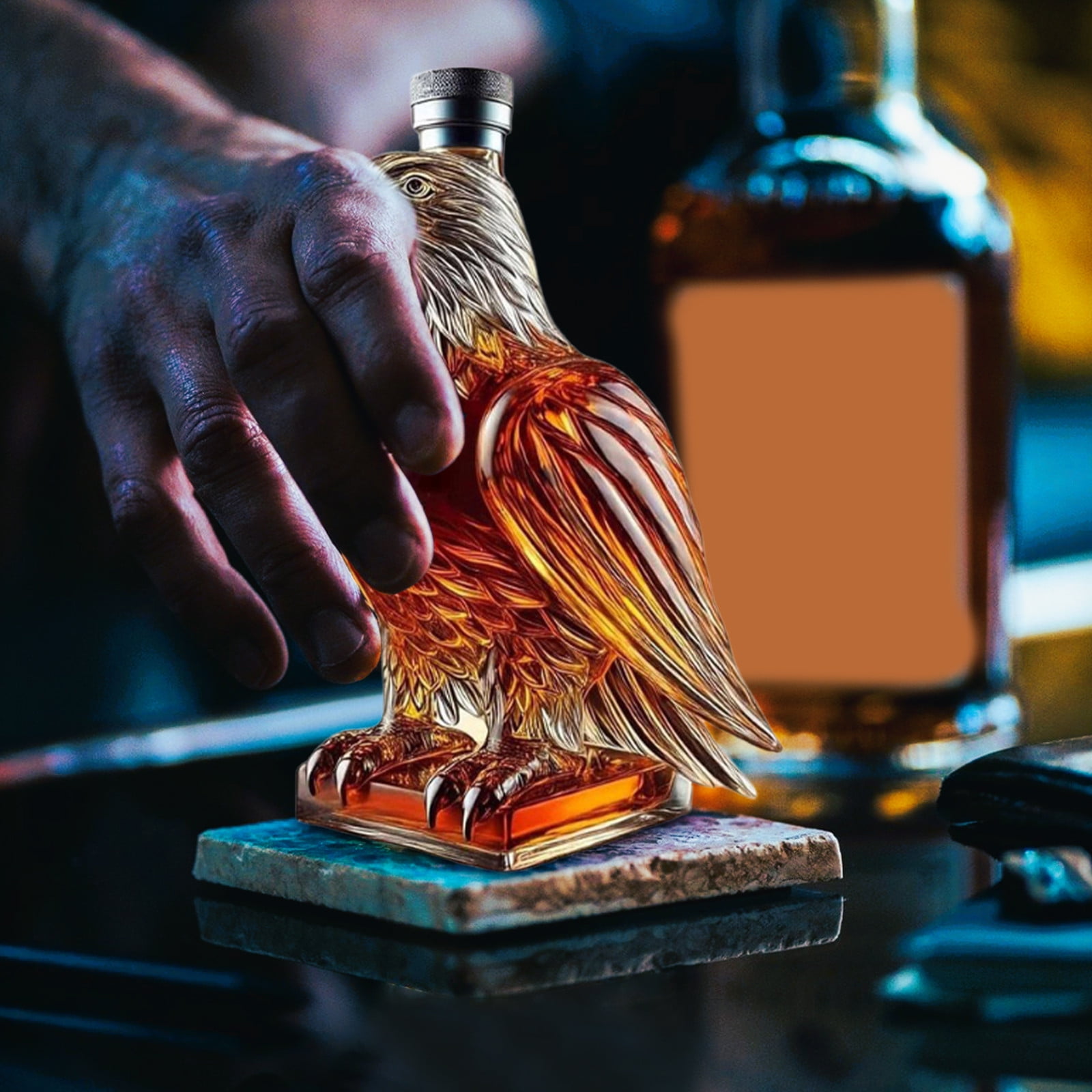 Darzheoy Wolf Whiskey Bottle