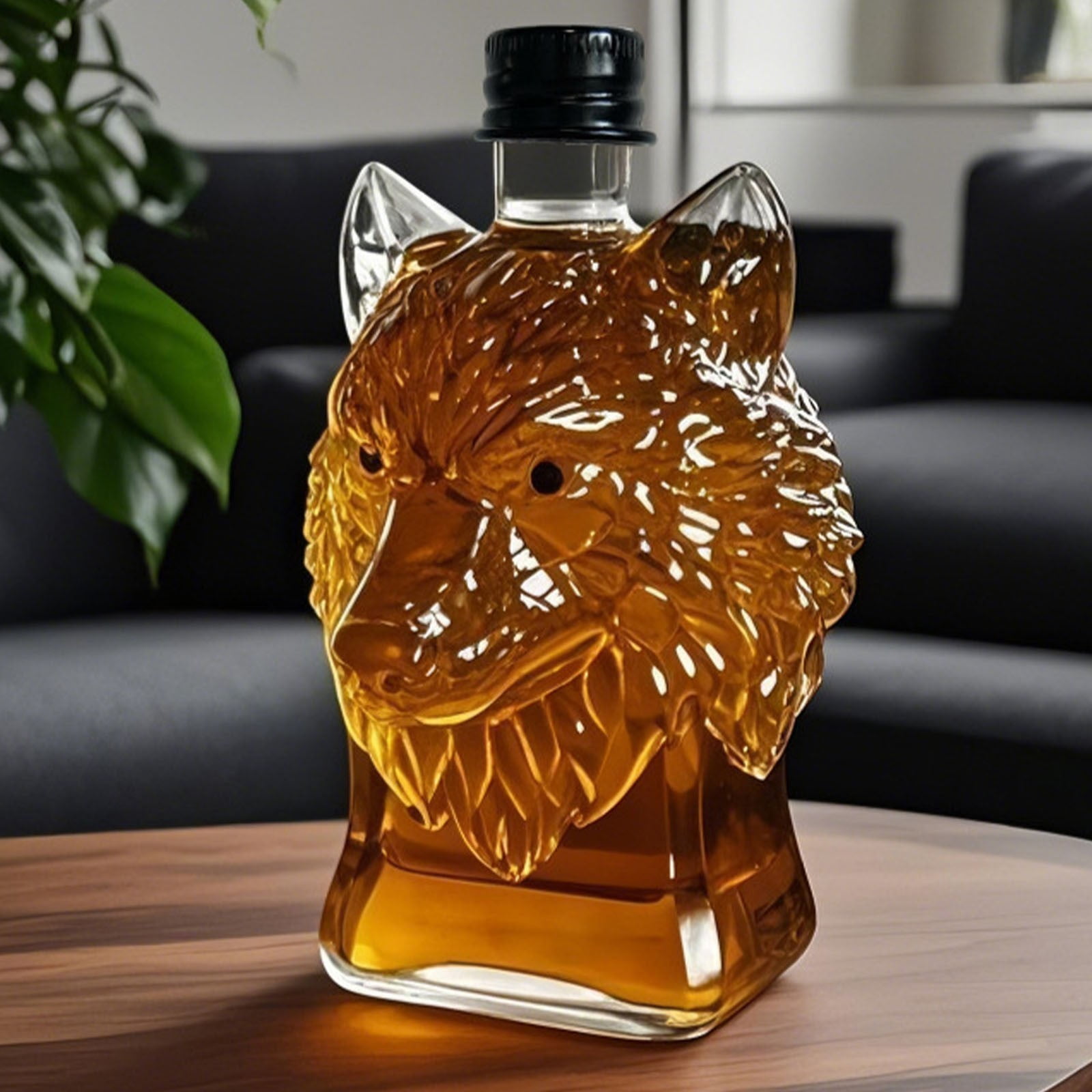 Darzheoy Wolf Whiskey Bottle