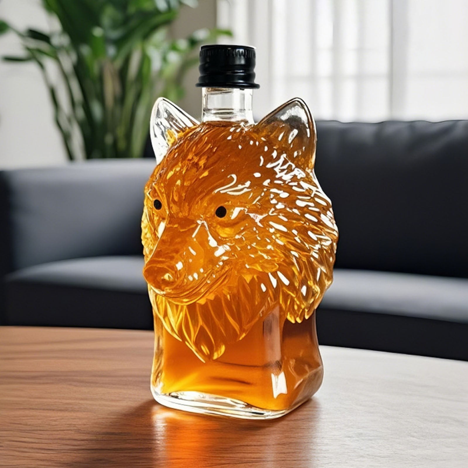 Darzheoy Wolf Whiskey Bottle