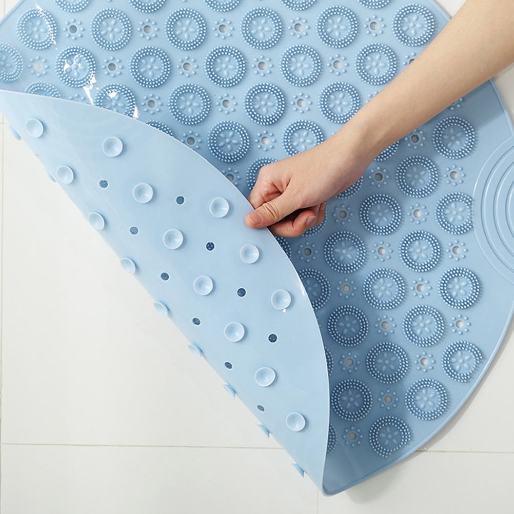 HOOWIFFY PVC Foot Cleaner Mat with Acupoint Massage for Home Use