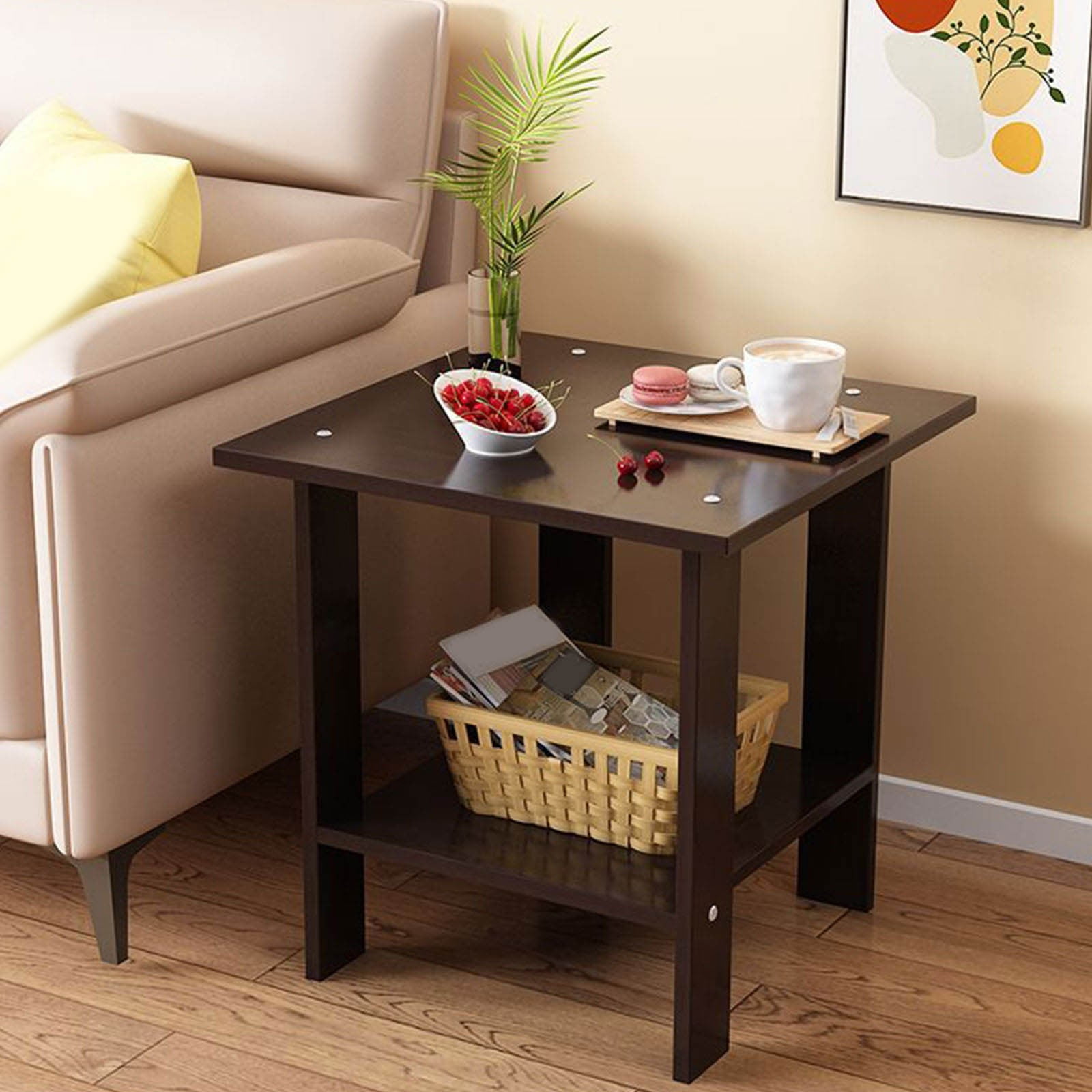 Kdkad Compact Multi-Functional Side Table