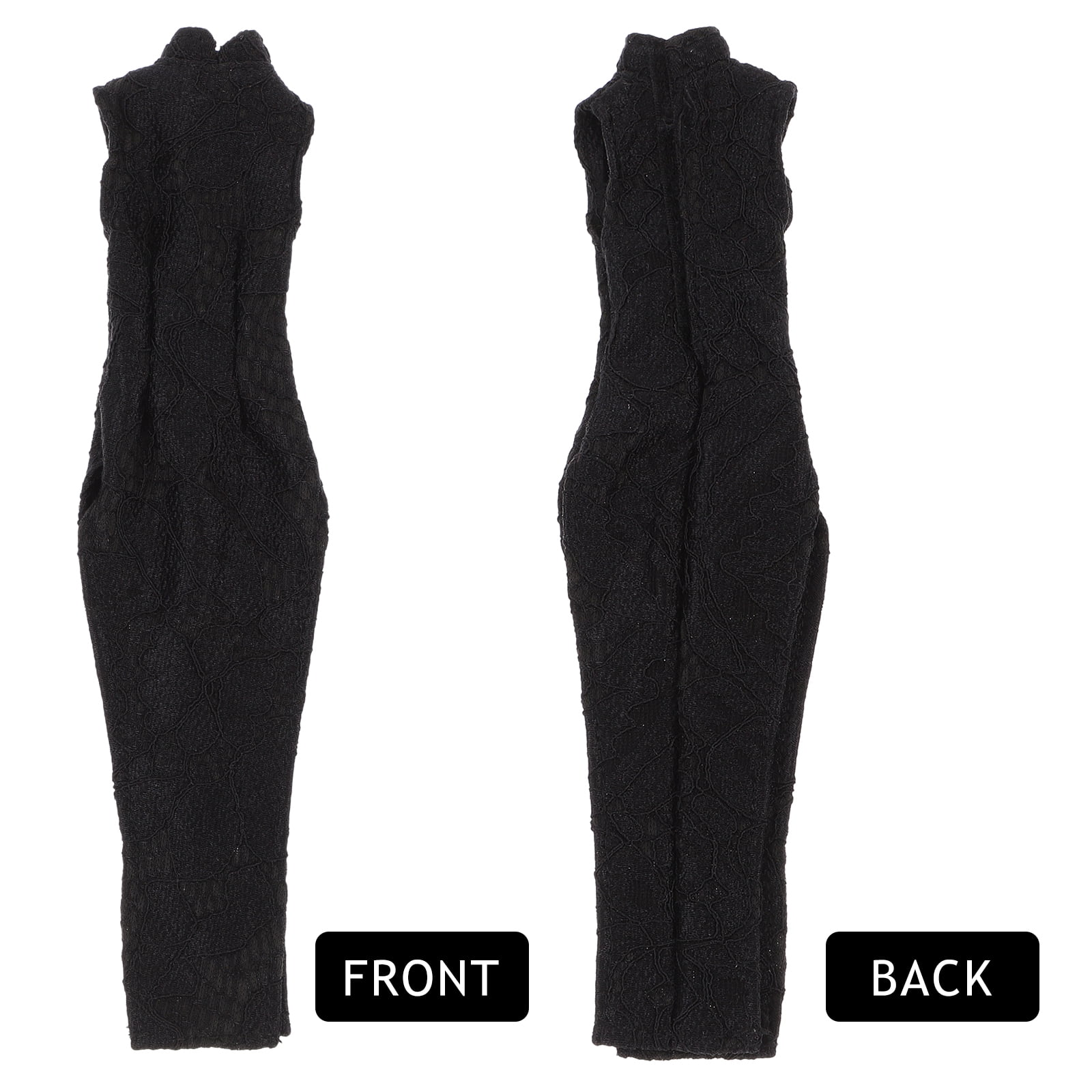 HOOWIFFY Replaceable Doll Costume Chinese Style Dress Black Cloth 1Pack