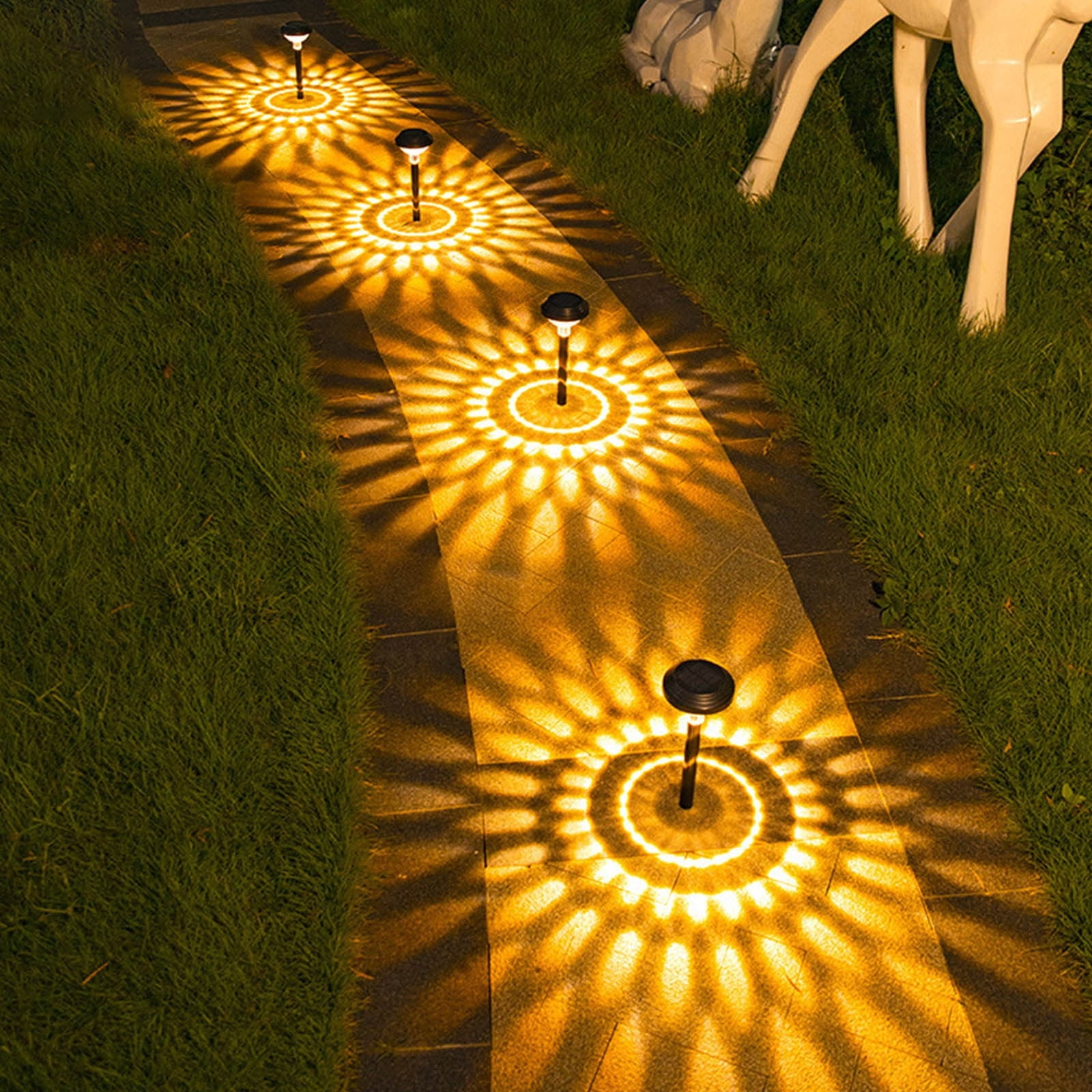 Darzheoy Solar Outdoor Lights
