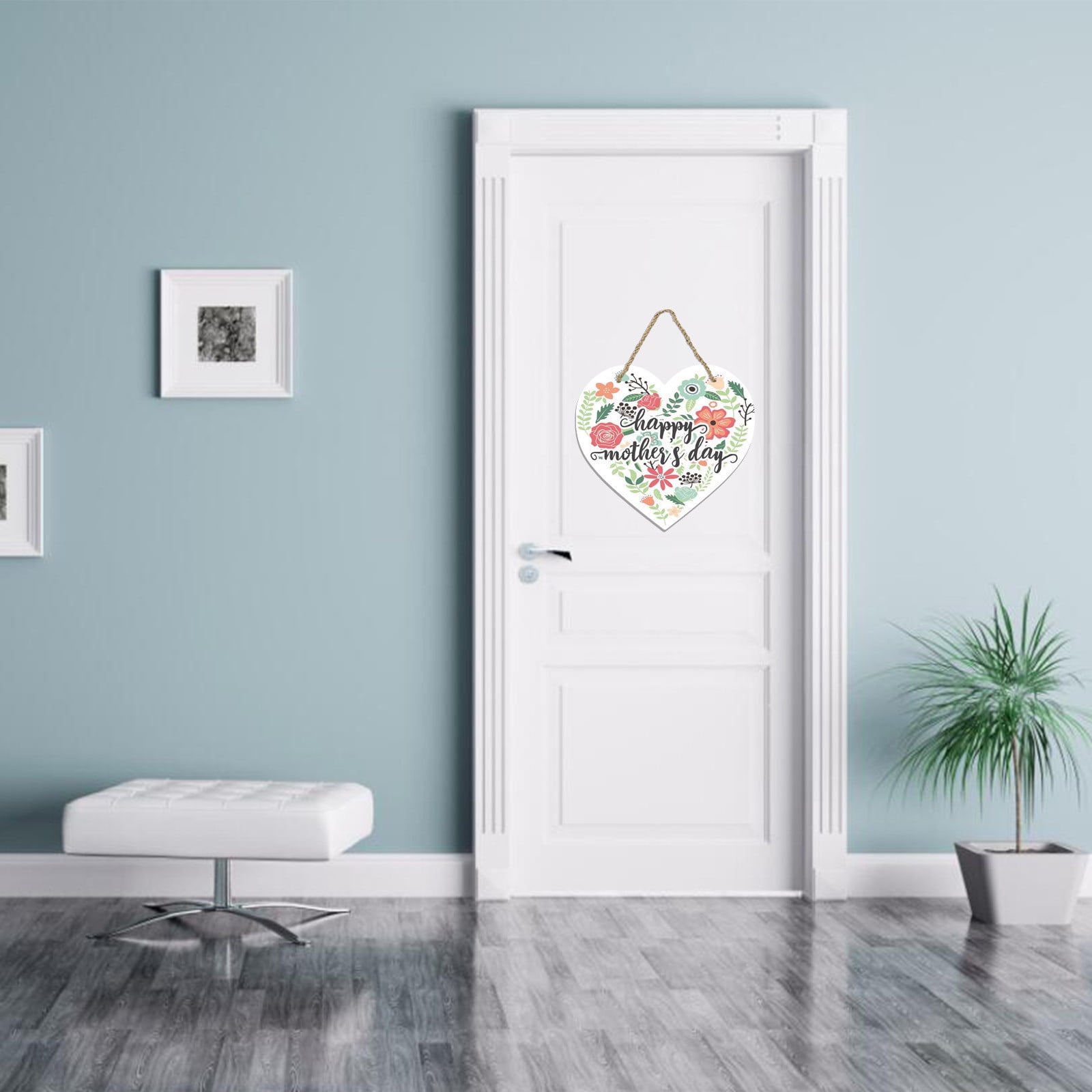 Mothers Day Gifts Chmadoxn Mothers Day Gifts for Mom Front Door Welcome Sign - Heart-Shaped Happy Mother%27S Day Sign Mothers Day Decorations O