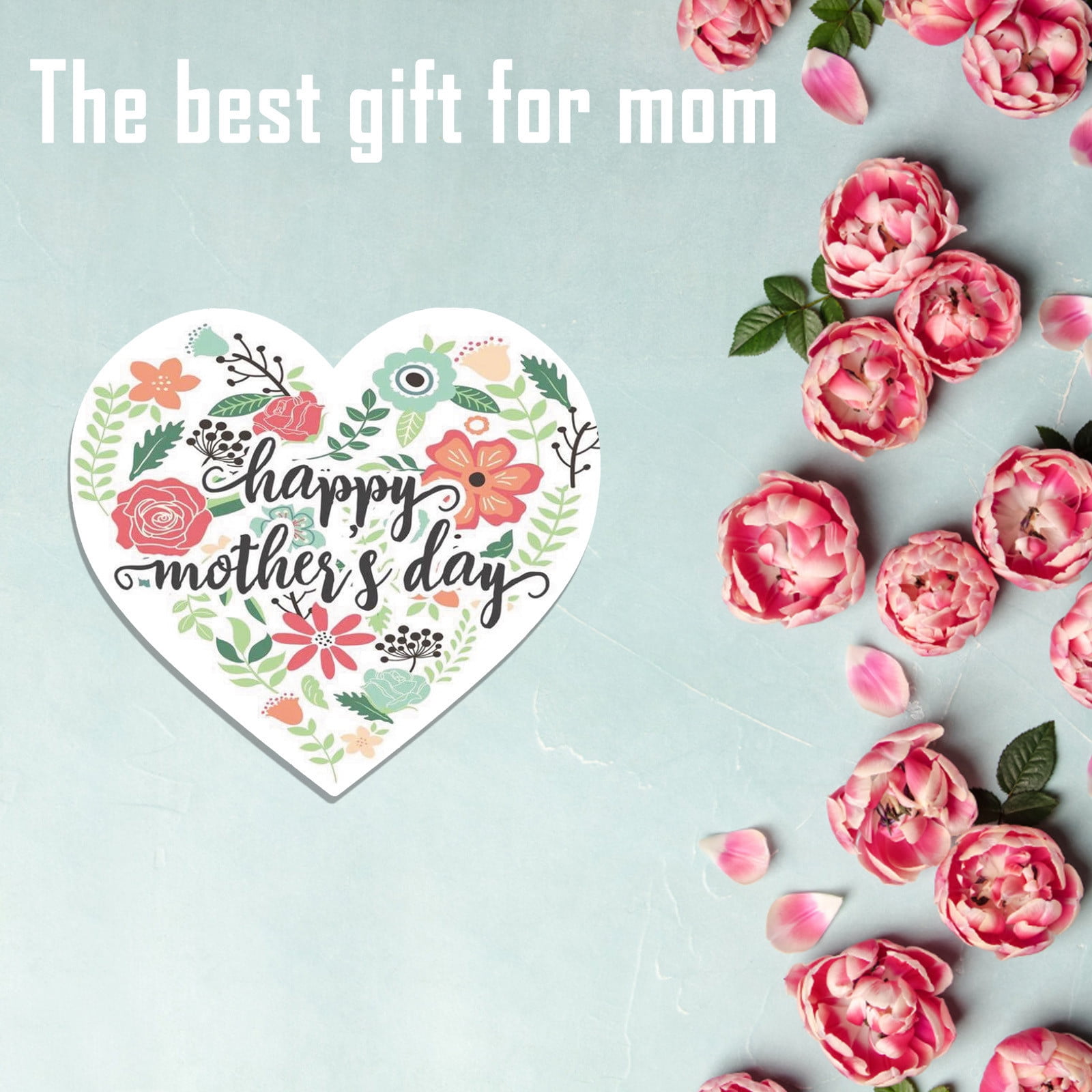 Mothers Day Gifts Chmadoxn Mothers Day Gifts for Mom Front Door Welcome Sign - Heart-Shaped Happy Mother%27S Day Sign Mothers Day Decorations O