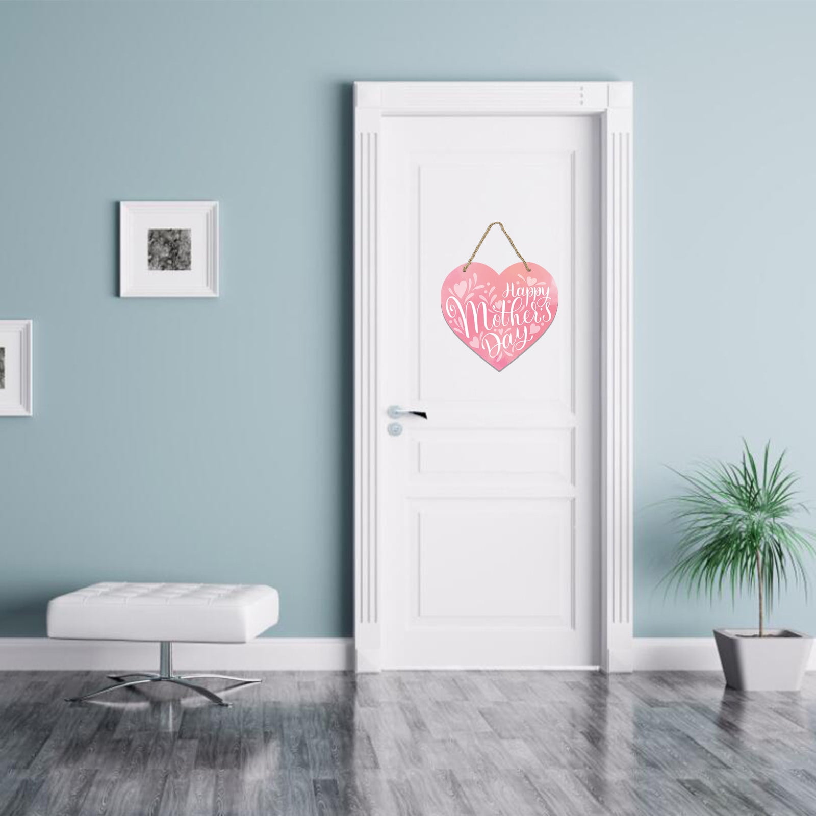 Mothers Day Gifts Chmadoxn Mothers Day Gifts for Mom Front Door Welcome Sign - Heart-Shaped Happy Mother%27S Day Sign Mothers Day Decorations P