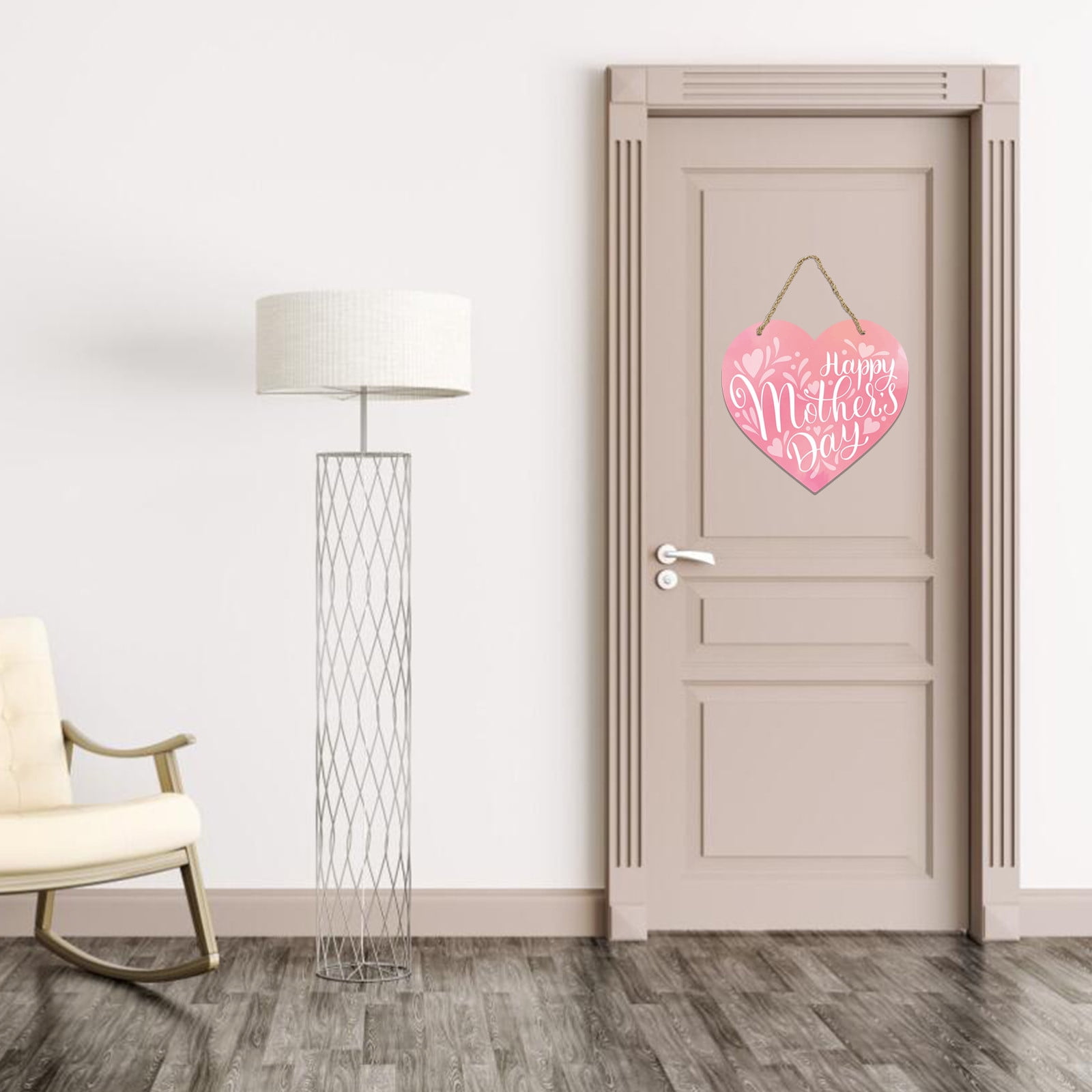 Mothers Day Gifts Chmadoxn Mothers Day Gifts for Mom Front Door Welcome Sign - Heart-Shaped Happy Mother%27S Day Sign Mothers Day Decorations P