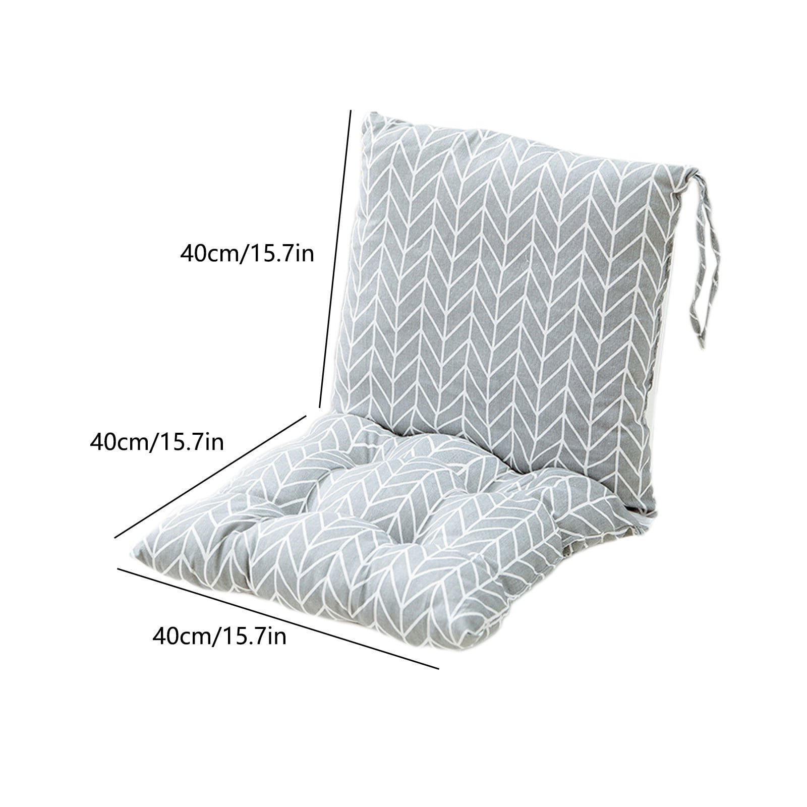 Chmadoxn 31.5 x 15.7 inches Outdoor High Back Chair Cushions Rocking Chair Cushions Replacement 31.5×15.7 in Orange