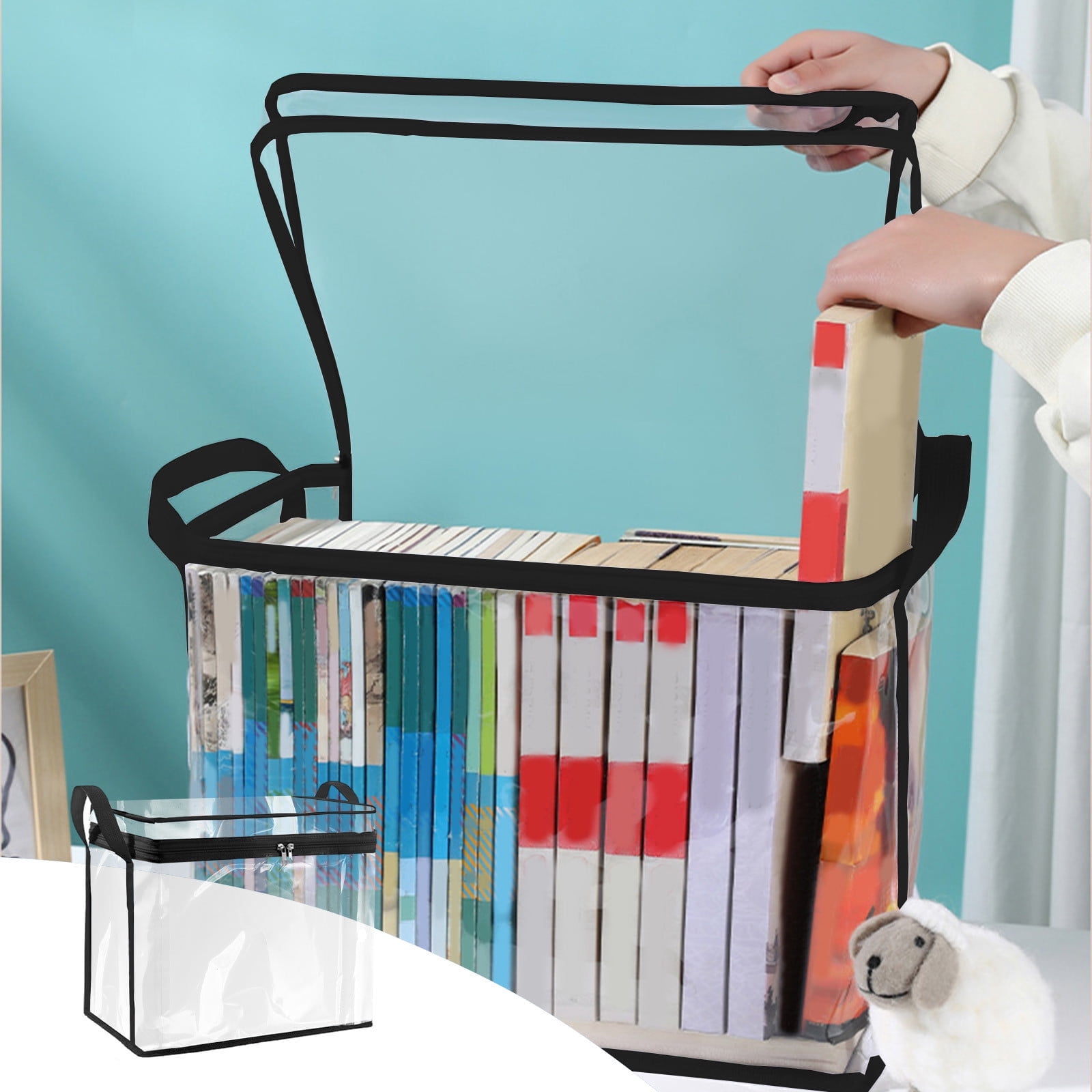 Kdkad Clear Notebook Storage Organizer Box Kdkad Clear Notebook Storage Organizer Box