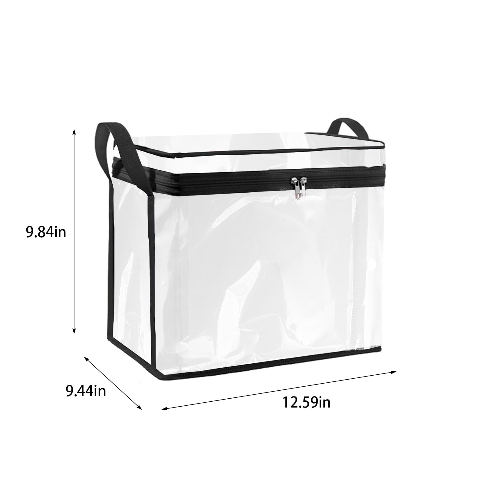 Kdkad Clear Notebook Storage Organizer Box