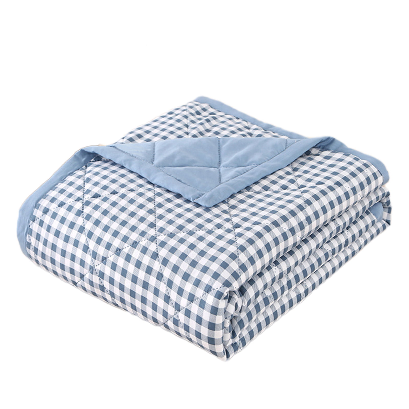 Kdkad Cooling Blankets,Cooling Throw Blanket for Hot Sleepers, Cooling Blankets Absorbs Body Heat to Keep Cool on Warm Night, Ultra-Cool Lightweight Blanket 78.7×59 in Blue
