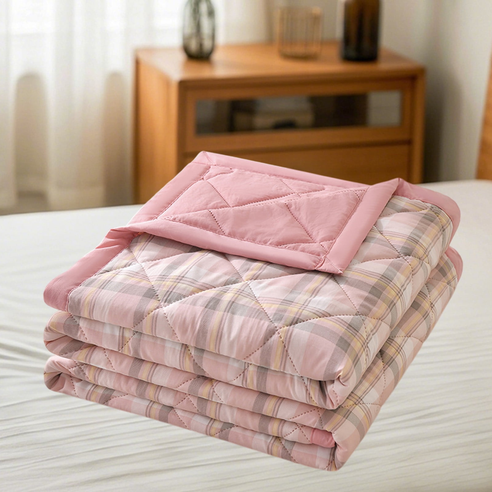 AYktou Reversible Patchwork Quilts Queen Size