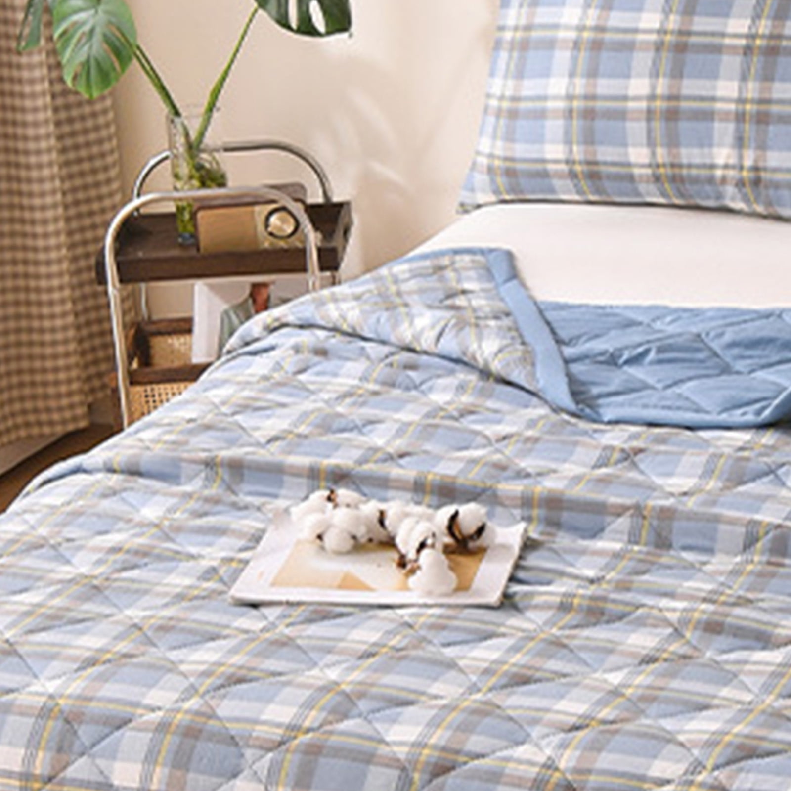 AYktou Reversible Patchwork Quilts Queen Size