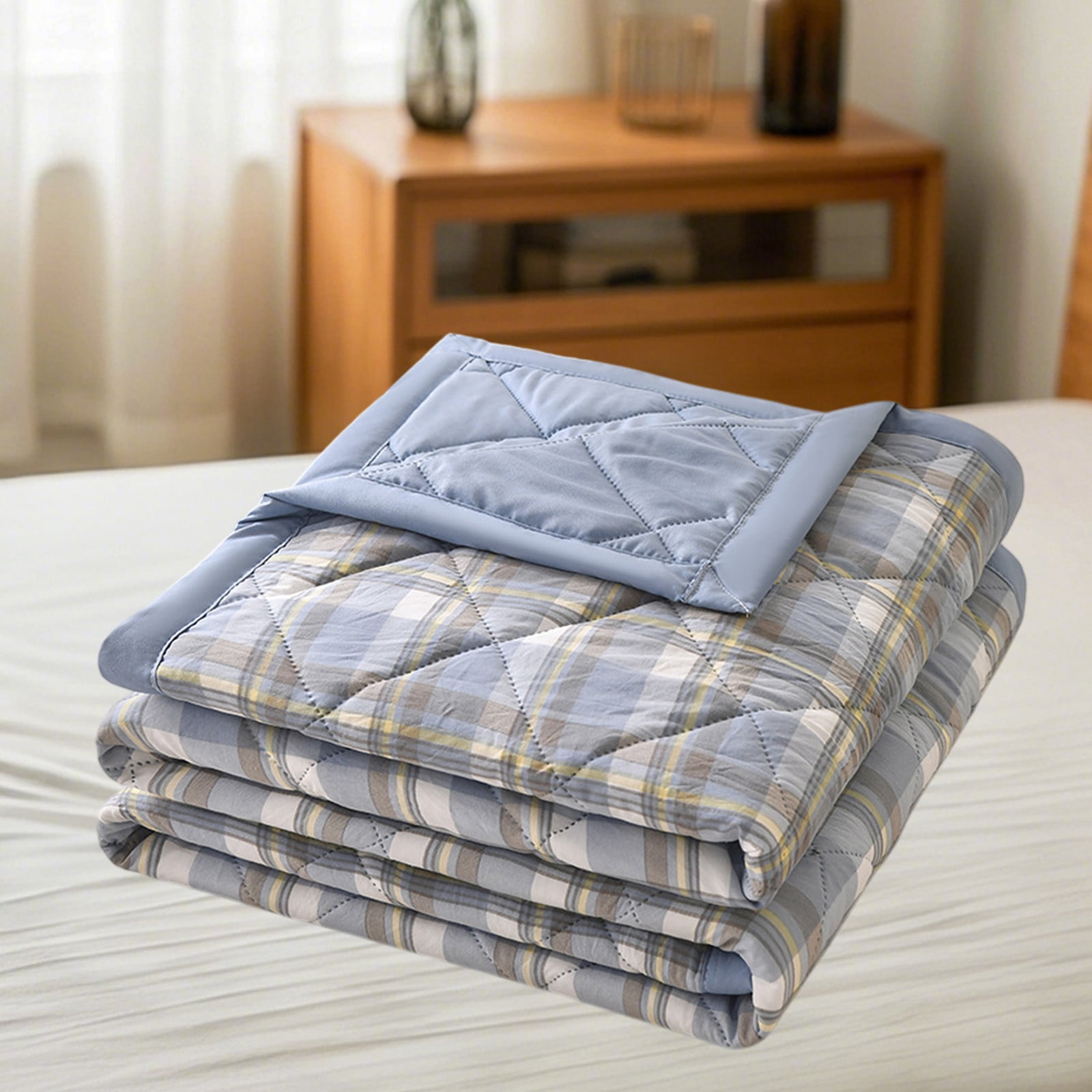 AYktou Reversible Patchwork Quilts Queen Size