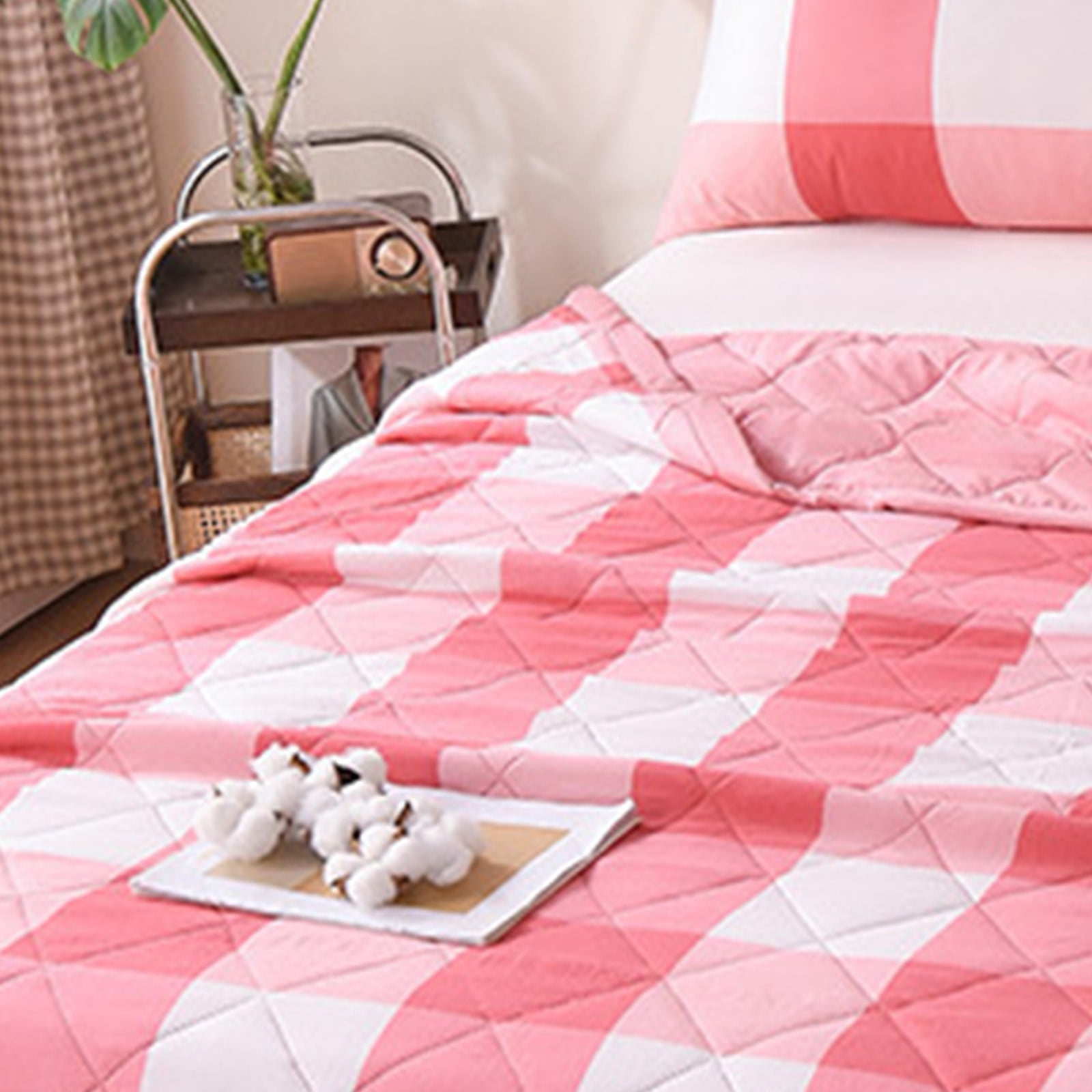 AYktou Reversible Patchwork Quilts Queen Size