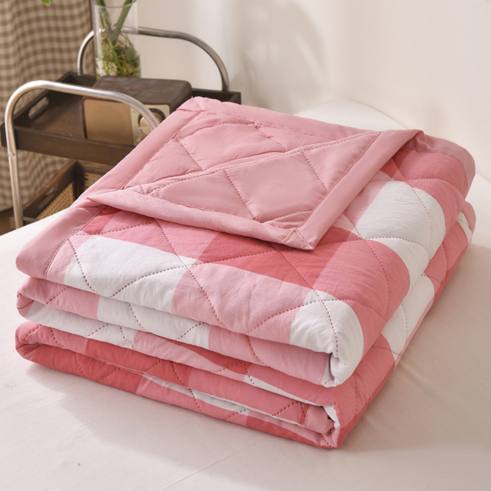 AYktou Reversible Patchwork Quilts Queen Size