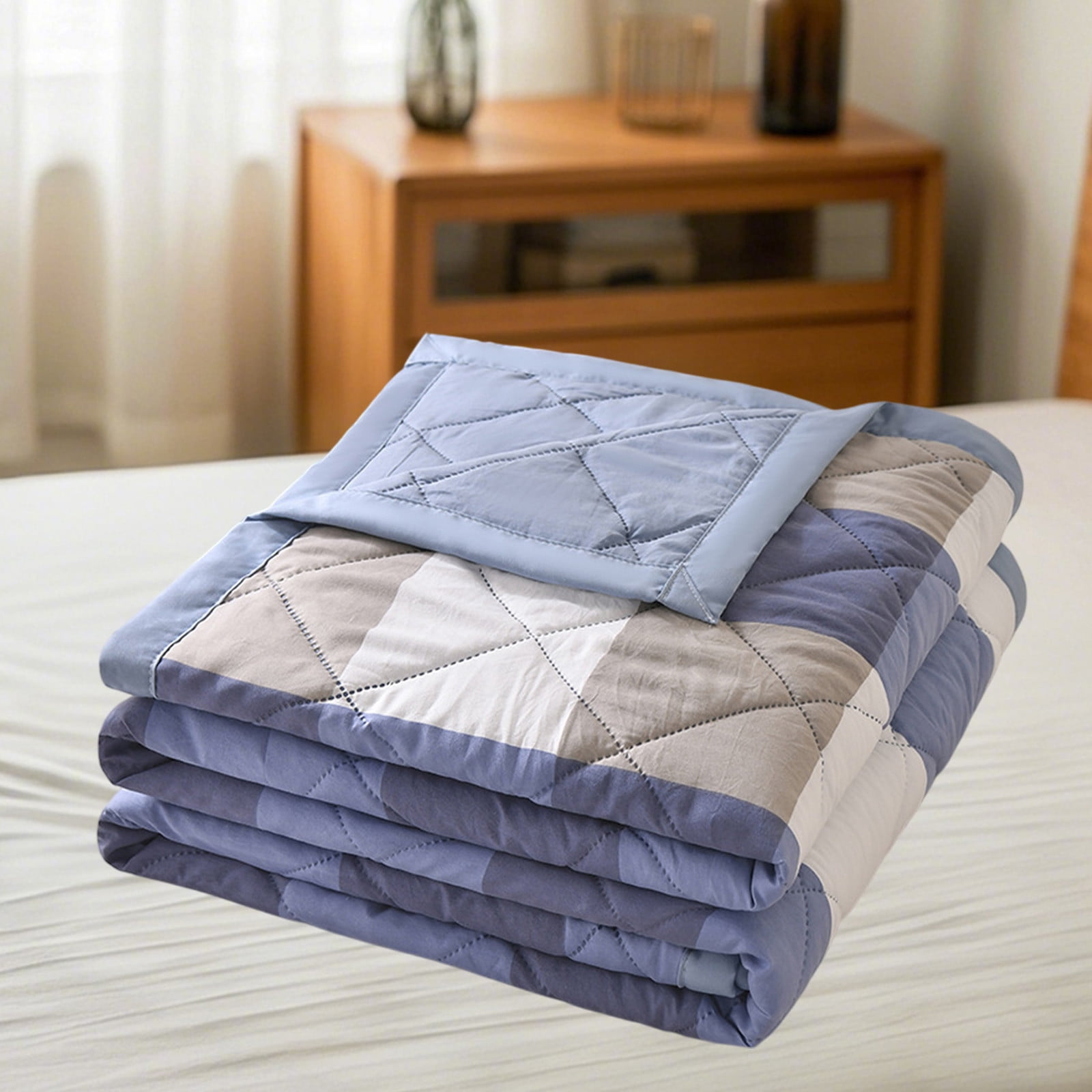 AYktou Reversible Patchwork Quilts Queen Size