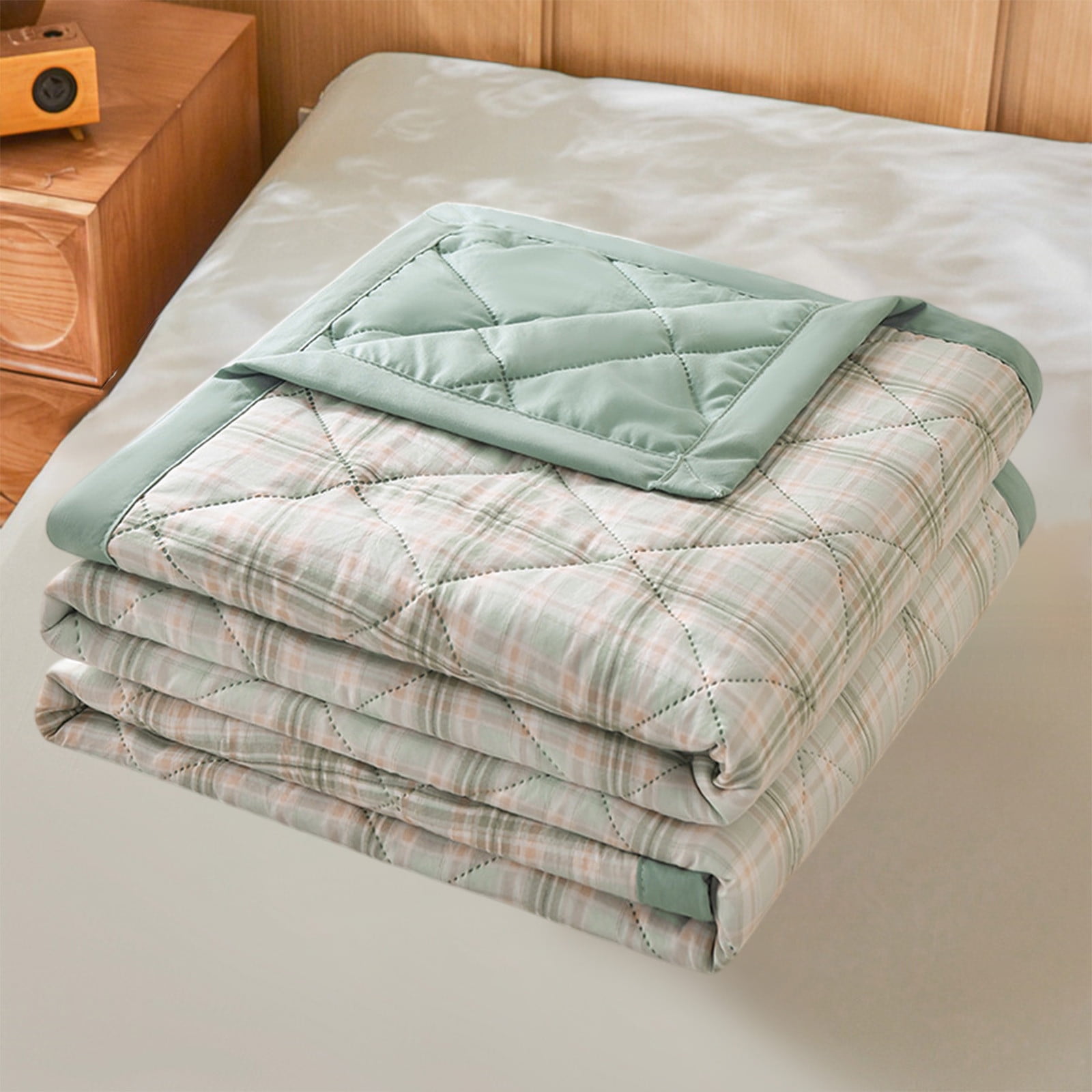 AYktou Reversible Patchwork Quilts Queen Size