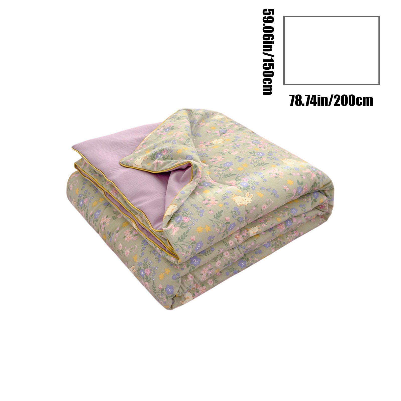 AYktou Reversible Patchwork Quilts Queen Size
