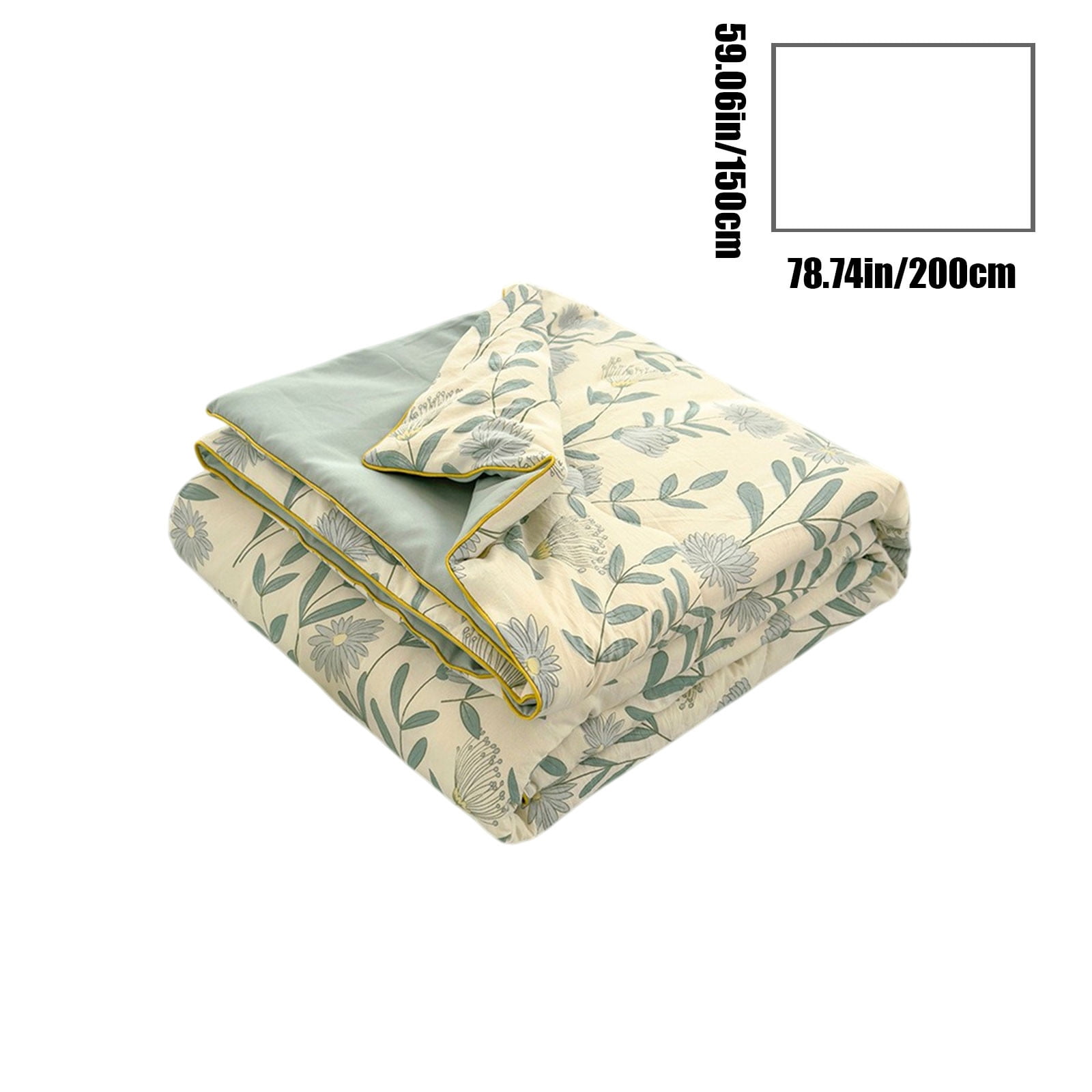 AYktou Reversible Patchwork Quilts Queen Size