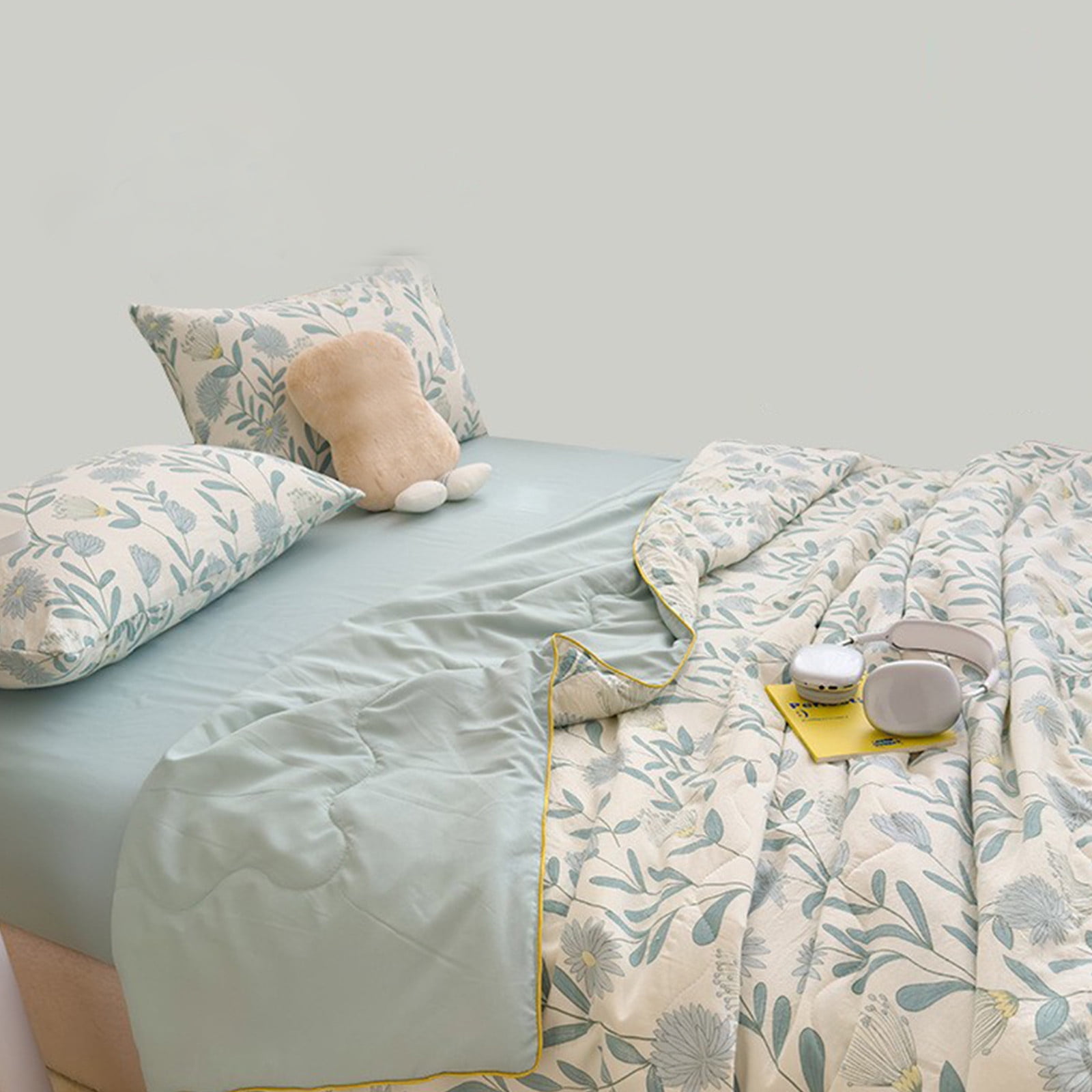 AYktou Reversible Patchwork Quilts Queen Size