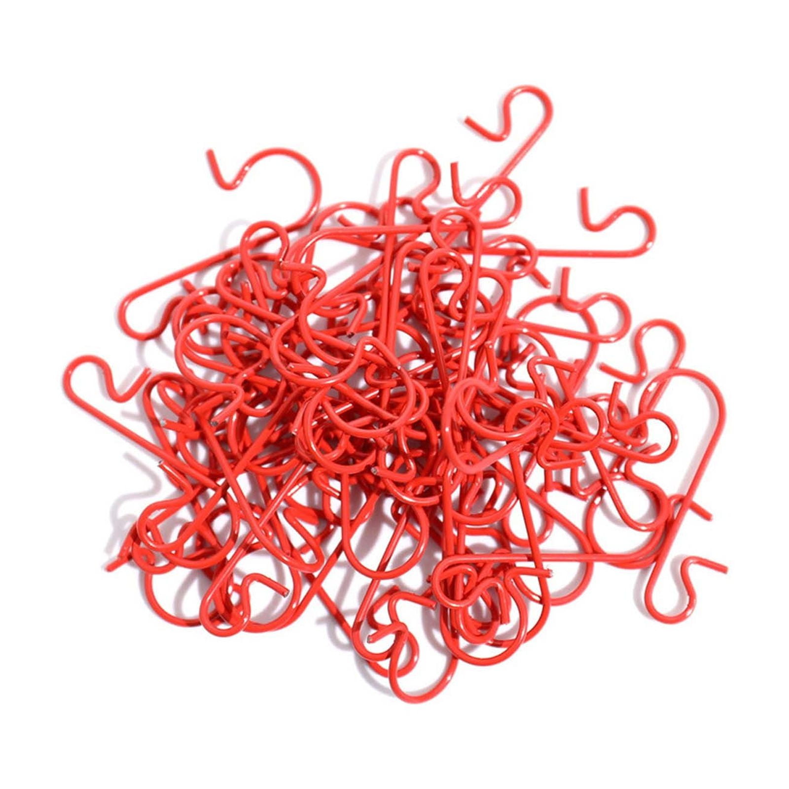 AYktou 50 Pack Christmas Ornament Hooks 0.47*1.18in Stainless Steel S-Shaped Hangers for Christmas Tree Decoration Christmas Stocking Balls Christmas Ornaments AYktou 50 Pack Christmas Ornament Hooks 0.47*1.18in Stainless Steel S-Shaped Hangers for Christmas Tree Decoration Christmas Stocking Balls Christmas Ornaments