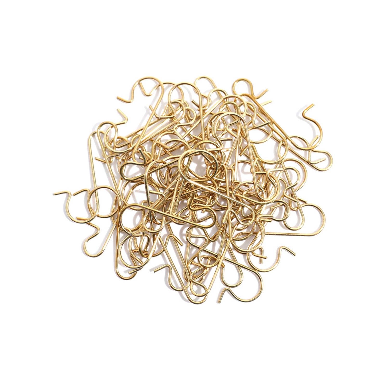 AYktou 50 Pack Christmas Ornament Hooks 0.47*1.18in Stainless Steel S-Shaped Hangers for Christmas Tree Decoration Christmas Stocking Balls Christmas Ornaments AYktou 50 Pack Christmas Ornament Hooks 0.47*1.18in Stainless Steel S-Shaped Hangers for Christmas Tree Decoration Christmas Stocking Balls Christmas Ornaments