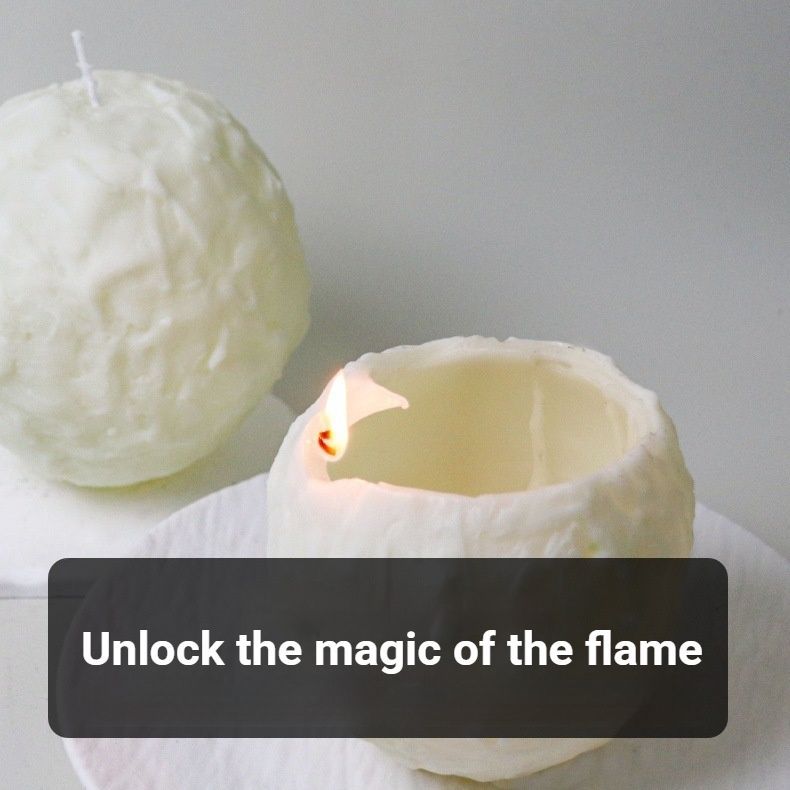 Spiral Scented Candle Custom Color