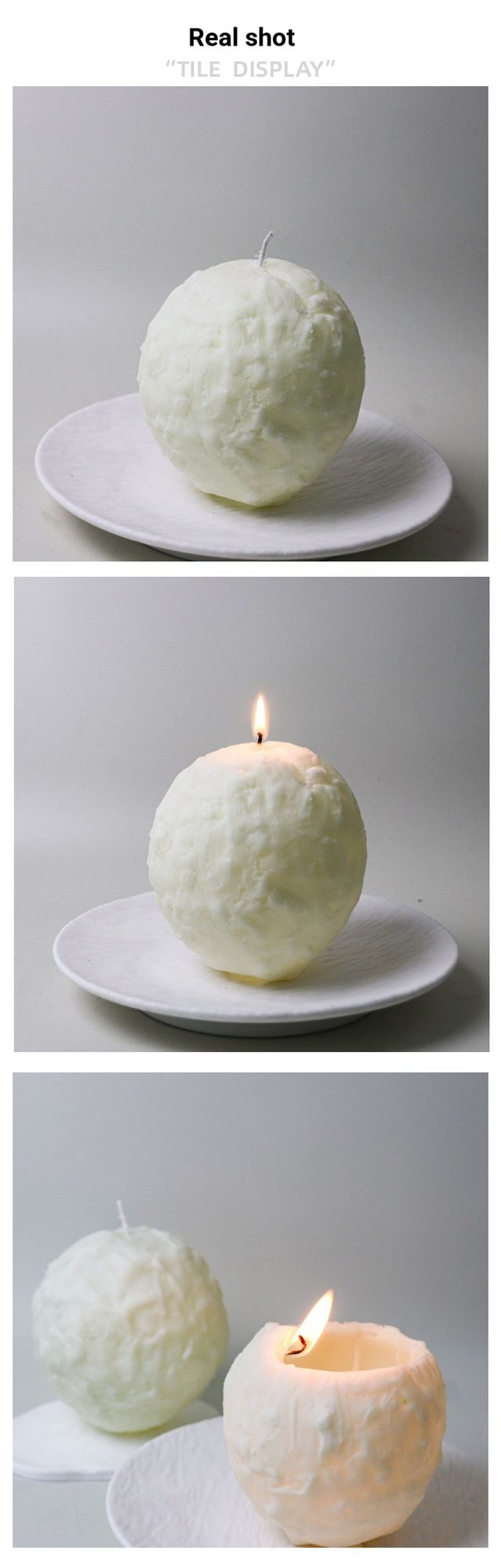 Spiral Scented Candle Custom Color