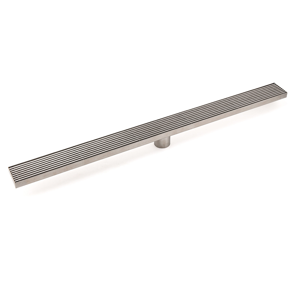 Bathroom Stainless Steel 800mm Strip Fence Shower Grate Floor Drain 50mm Outlet