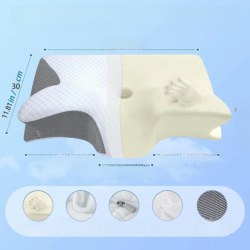 Viscoelastic Neck Pillow