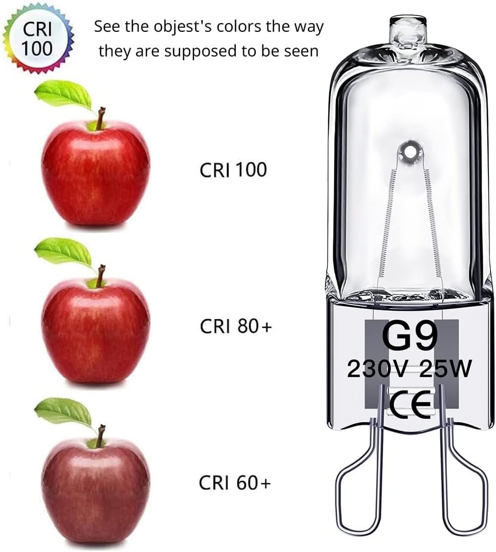 G9 halogen bulbs 60W