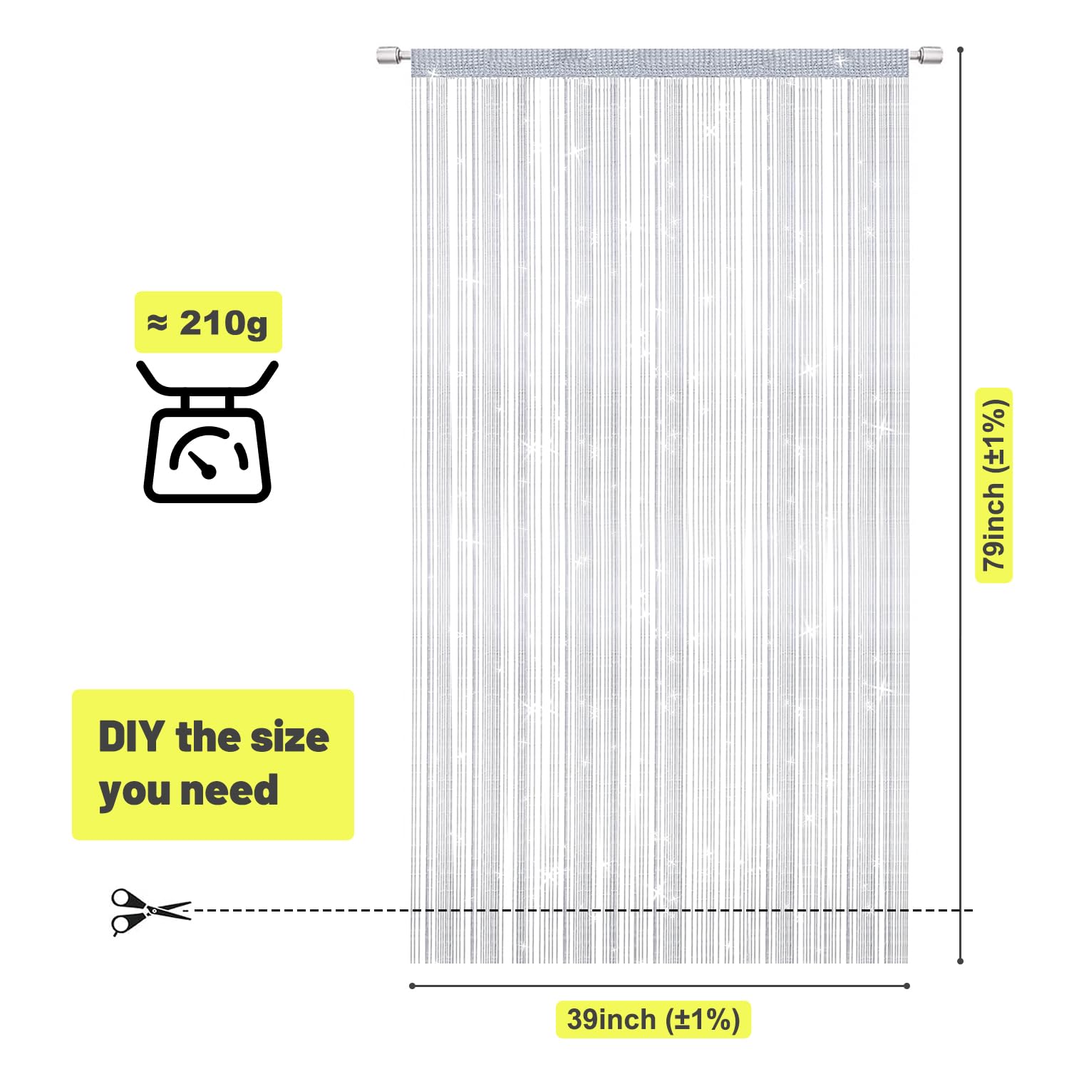 String Curtains Door Mosquito Net