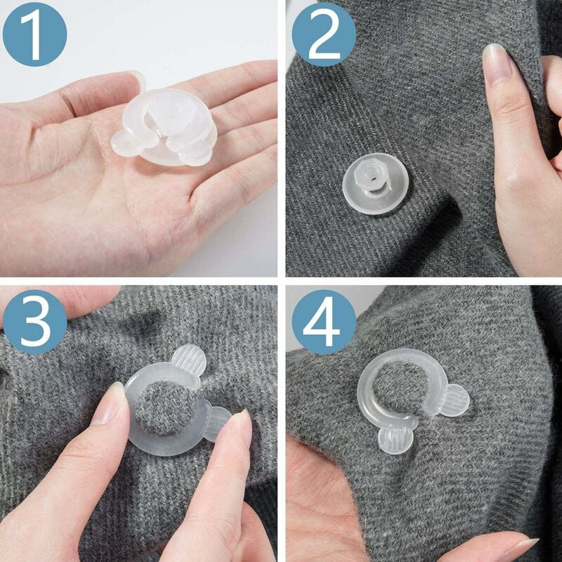 20 pcs. duvet clips