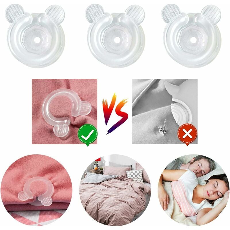 20 pcs. duvet clips