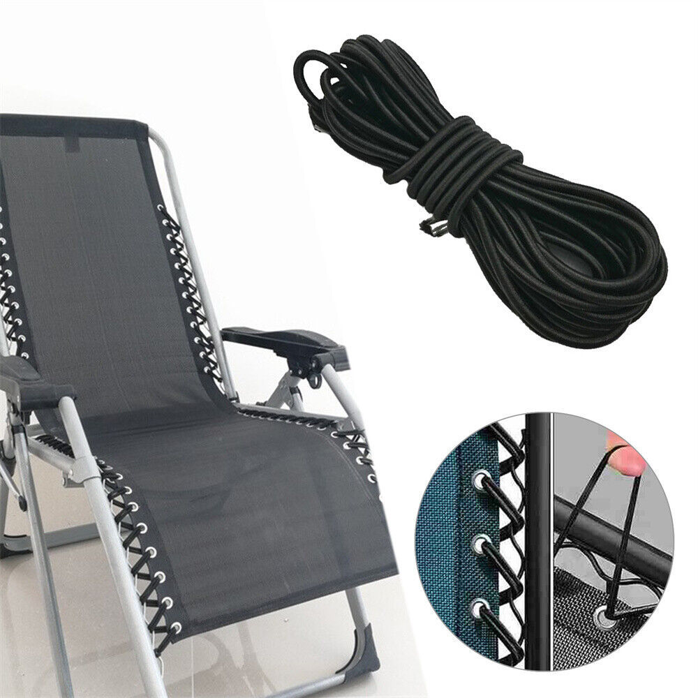 8pcs Folding Chair Sun Lounger Accessories Elastic Attachment Bungee