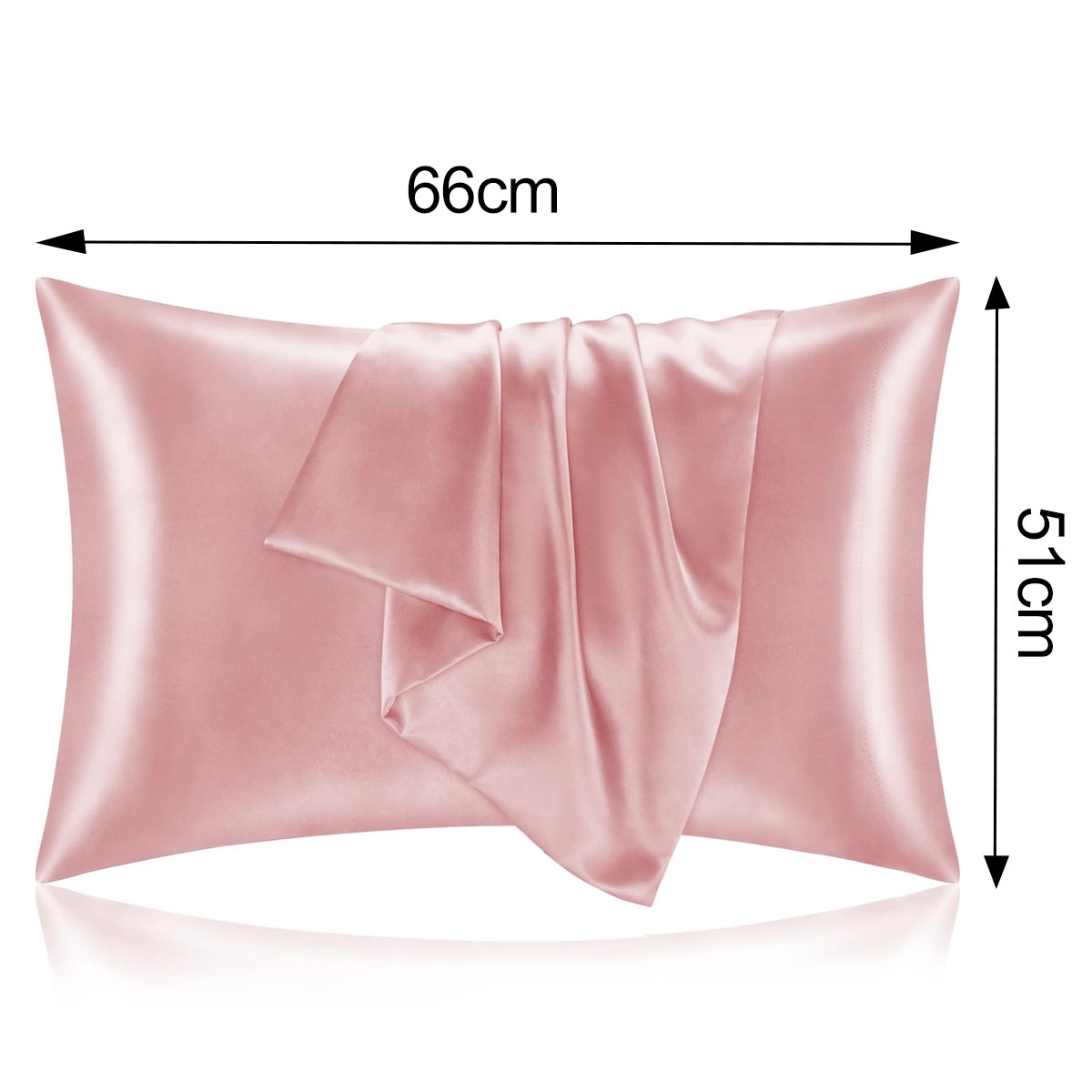 Satin Silk Pillowcase for Hair and Skin