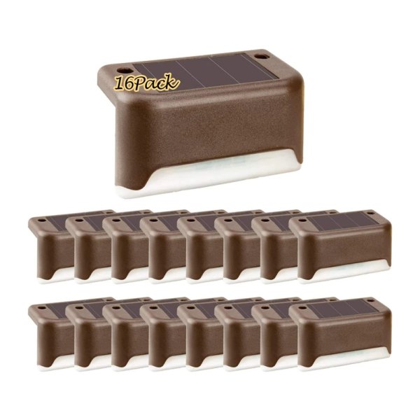 16-Pack Solar Lights for Outdoor Use