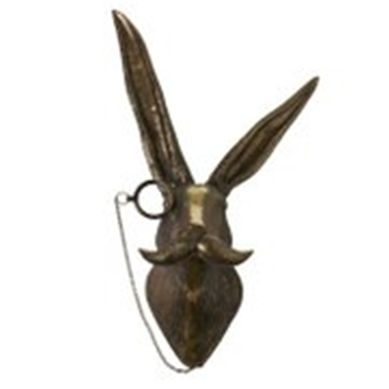 Frankie Stag Animal Resin Hanging Ornament Wall Art Front Door Decorative Pendant Housewarming Gift Deer